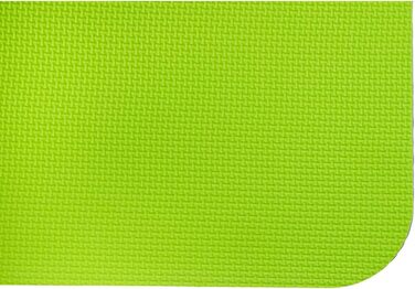 Гімнастичний килимок top | vit® 190x60x1,5 см, без латексу, нековзкий, міцний, для фітнесу, яблучний/антрацит