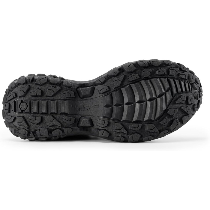 Черевики для хайкінгу FitVille для чоловіків (широкі) - трекінгові, Outdoor, зручні, дихаючі, легкі, чорні (42 EU)