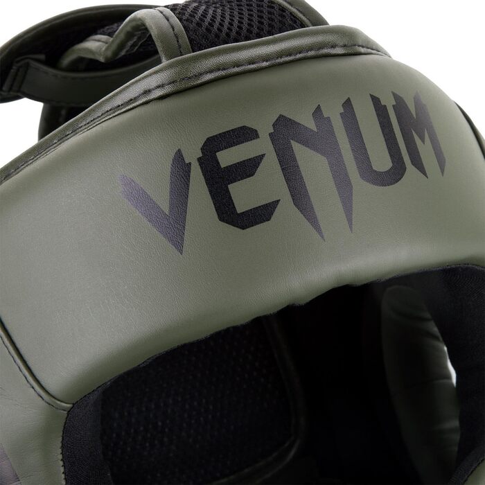 Захисний шолом Venum Elite, хакі/чорний, для боксу та ММА