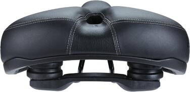 Анатомічне велосипедне сідло BBB Cycling SoftShape Relaxed BSD-125, універсальне, комфортне