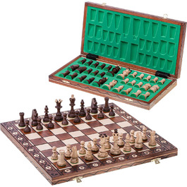 Шахи Consul з дерев'яною дошкою 48x48 см, фігури з дерева