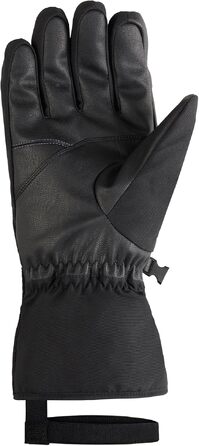 Чоловічі гірськолижні рукавички Ziener GALERIUS-Z з мембраною Gore-Tex, чорні, розмір 10