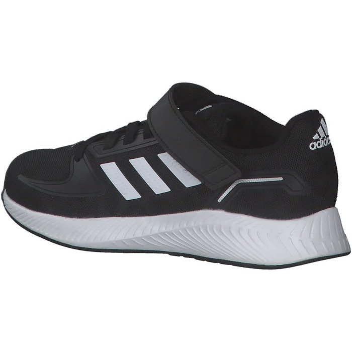 Дитячі кросівки adidas Runfalcon 2.0 EL - чорний, білий, срібло (28 EU)