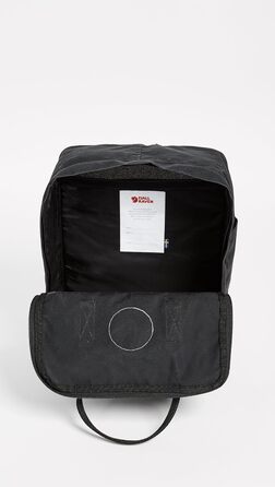 Рюкзак Fjällräven Kånken унісекс 16 л чорний, 38x27x13 см
