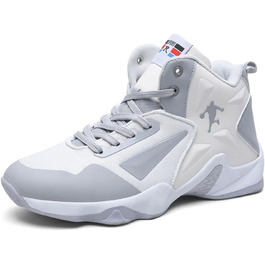 Баскетбольні кросівки High Top з антиковзким покриттям, легкі та зручні, розмір 43 EU, вузька колодка, білі