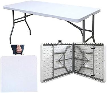 Зручний складаний стіл для кемпінгу, саду та буфету Sogesfurniture HP-152CZ-BH 152x71x74 см