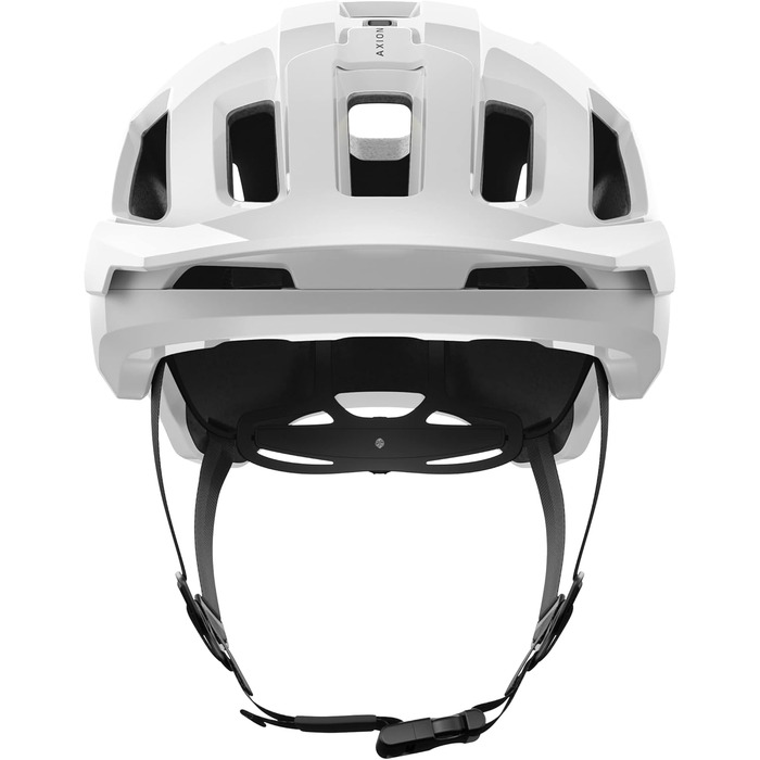 Шолом велосипедний POC Axion Race MIPS, L (59-62 см), Hydrogen White/Uranium Black Matt