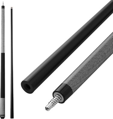 VEVOR: Більярдний кий VEVOR, 147.3 см, з багатошаровою кінцівкою та ABS-кільцем, для професійного столу, бару, дому, офісу, з фібергласу