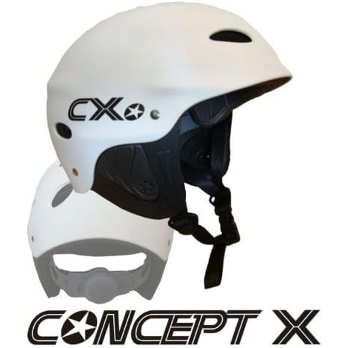 Шолом для водних видів спорту Concept X Helm CX Pro білий, розмір M
