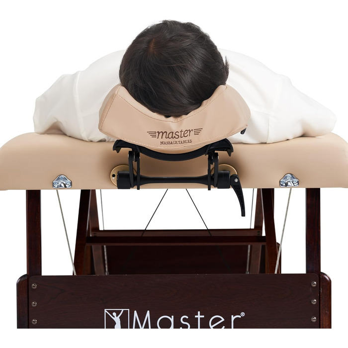 Ергономічний підголівник Master Massage ErgoCaptain Dream™ для масажного столу, регульований тримач для обличчя