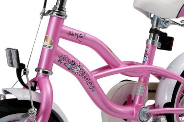 Дитячий велосипед BIKESTAR Cruiser 12 дюймів для дівчаток від 3 років