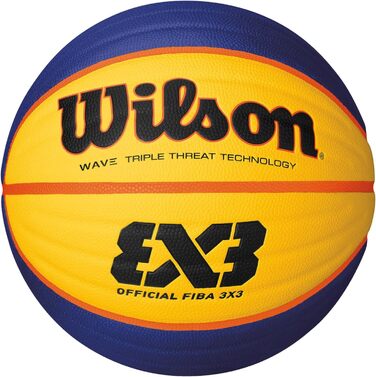 М'яч для баскетболу Wilson FIBA 3x3 Mini Rubber, унісекс, для дорослих
