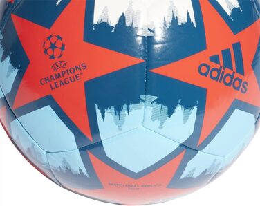 М'яч футбольний Adidas UCL Finale Club St. Petersburg, синій, розмір 5, унісекс