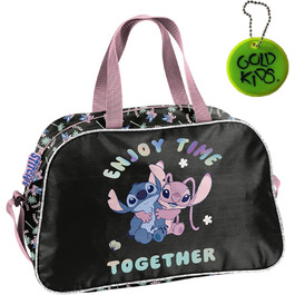 Спортивна сумка Paso для дітей (дівчаток та хлопчиків) з мотивом Stitch - сумка для плавання з посиленим дном, 40 x 25 x 15 см