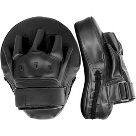 Боксерські рукавички-накладки Valleycomfy Pratzen для чоловіків. Захист рук для боксу, кікбоксингу, муай-тай, карате, тхеквондо. Білий (Чорний).