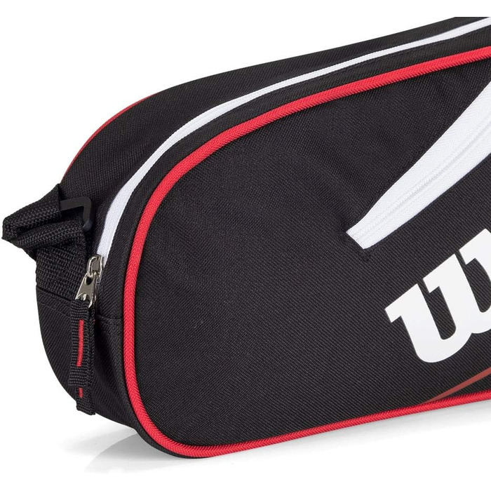 Сумка для тенісу Wilson Advantage III чорна - професійна тенісна сумка для ракет та аксесуарів