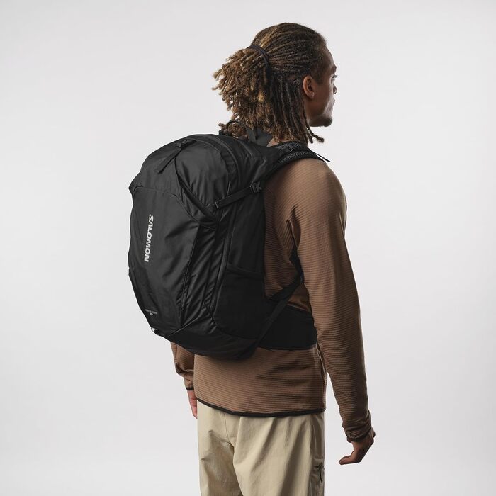 Рюкзак SALOMON Trailblazer 30L чорний, унісекс, для туризму, легкий та зручний