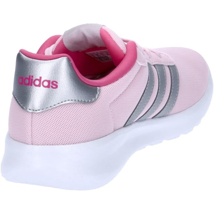 Дитячі кросівки Adidas Lite Racer 3.0 - унісекс, розмір 36 2/3 EU, колір: рожевий, сріблястий