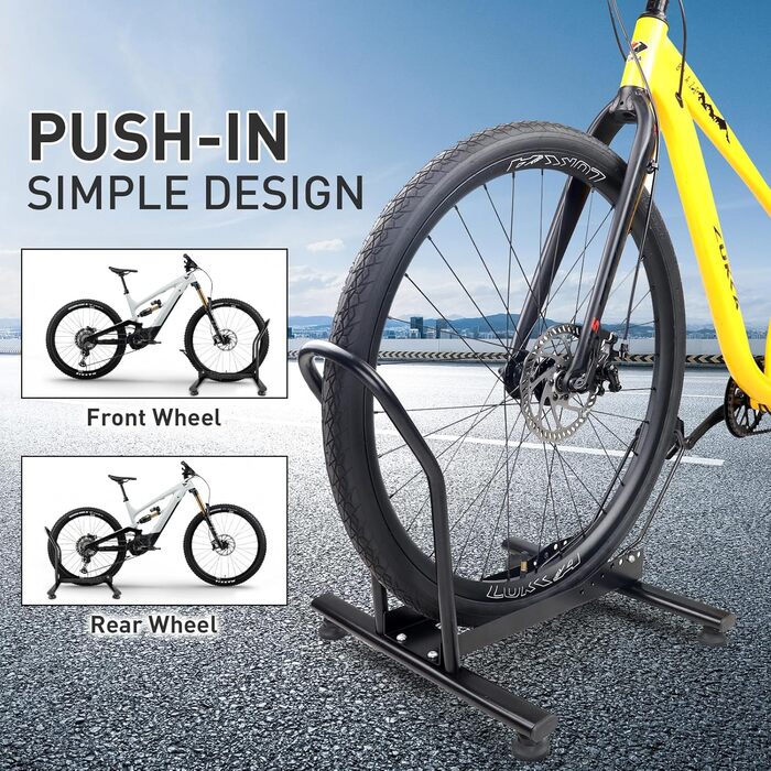 Підставка для велосипедів з металу, регульована, на 2 велосипеда - Professional, стабільна, для MTB, E-bike, шосе