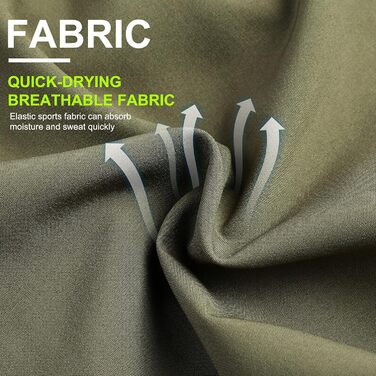 Шорти спортивні чоловічі Suwangi, короткі, швидковисихючі, з внутрішньою сіткою, спортивні штани з кишенею (S, Зелений)