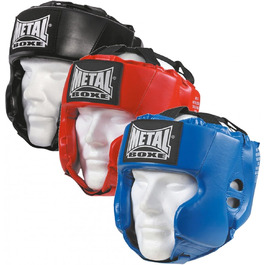 Захисний шолом METAL BOXE MB117 для боксу та єдиноборств