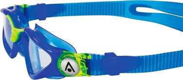 Дитячі плавальні окуляри Aquasphere Kayenne JR з UV-захистом, силіконовим ущільненням, антифогом та захистом від протікання, для хлопчиків і дівчаток від 6 років, жовто-сині, універсальний розмір