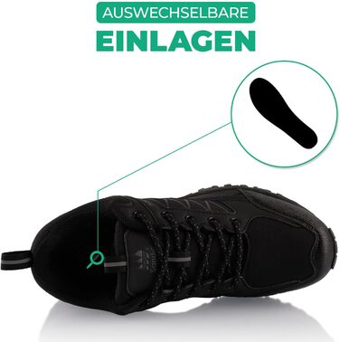 Трекінгові черевики Softshell для жінок та чоловіків. Черевики для хайкінгу та трейлраннінгу, 44 EU, чорний/сірий