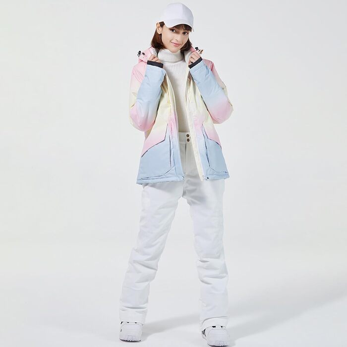 Комплект гірськолижний HOTIAN Daen: куртка та штани (2 шт.) - водонепроникний, вітронепроникний, для сноуборду та гірських лиж, розмір L