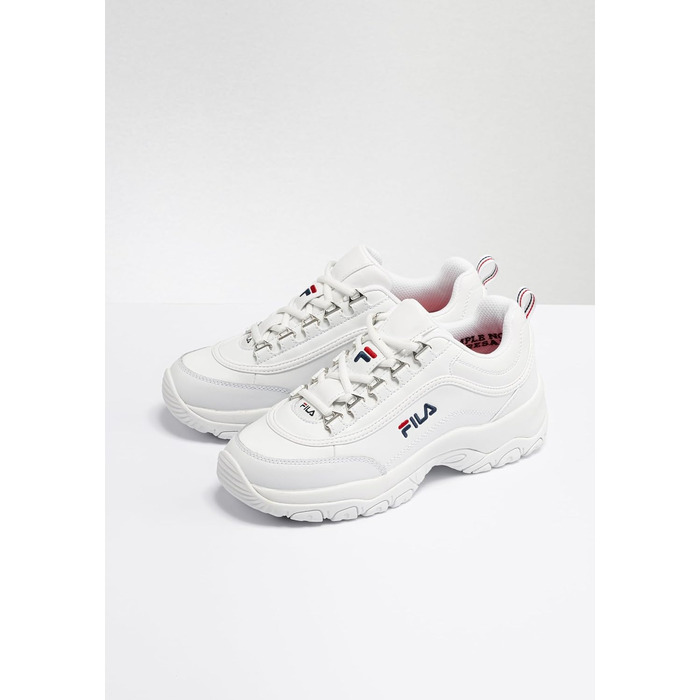 Жіночі кросівки FILA Strada у стилі chunky — білі масивні кеди