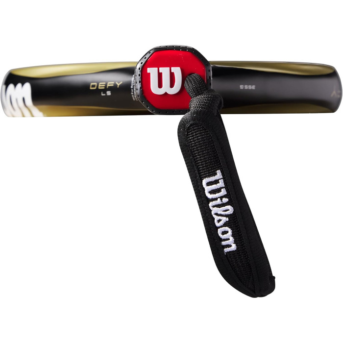 Ракетка для падел-тенісу Wilson Defy LS V1, чорний/золотий