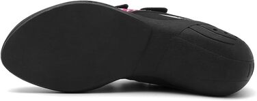 Жіночі скельні туфлі для скелелазіння, антиковзаючі, для залу та вулиці, з двома ремінцями, для початківців, 41 EU, чорні