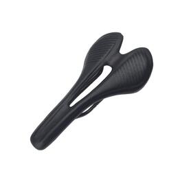 Велосідельний штир PLATT Carbon Superleicht: спортивний, для шосейного, трекінгового та гірського велосипеда, чорний, з шкіряним покриттям