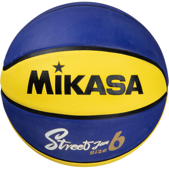 Баскетбольний м'яч MIKASA №7/6/5, гума, рекомендований тиск 0,49–0,63 кгс/см²