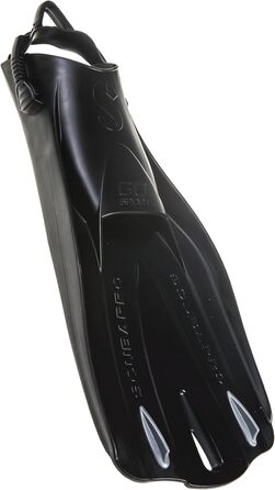 Ласти SCUBAPRO GO Sport з відкритою п'ятою, чорні, XL, для дайвінгу