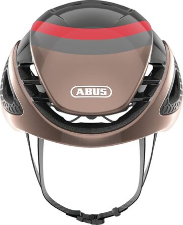 Велошолом ABUS GameChanger для шосе, аеродинамічний, вентиляція, S (51-55 см), мідний/червоний металлік, унісекс