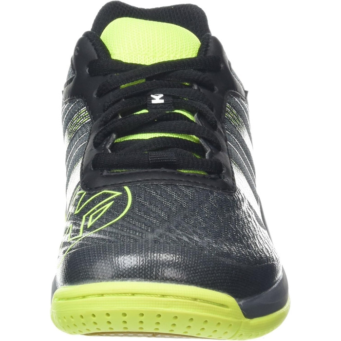 Дитячі гандбольні кросівки Kempa Attack Contender Junior - чорний, сірий, жовтий (29 EU)