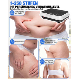 Віброплатформа для жінок HomeFitnessCode Mini - тренажер для дому для схуднення та м'язового розвитку, чорний