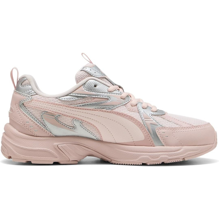 Кросівки PUMA Milenio Tech для дорослих, колір Mauve Mist (бузковий) з квітковим принтом, розмір 38 EU