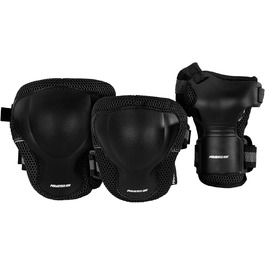 Захисний комплект Powerslide Pro Men чорний для роликів та інлайн-скейтів, арт. 903196