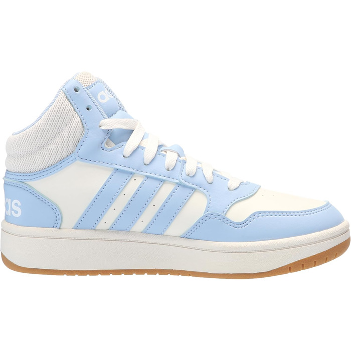 Кросівки Adidas Hoops 3 чоловічі білі, сірі, Cloud White, Gum (40 EU)