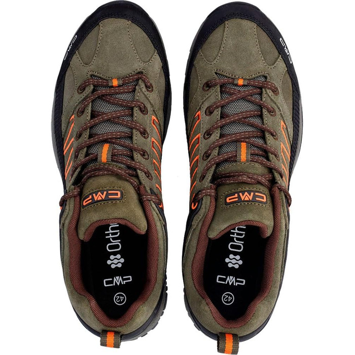 Чоловічі трекінгові кросівки CMP Sun для ходьби, 41 EU, оливковий Jaffa