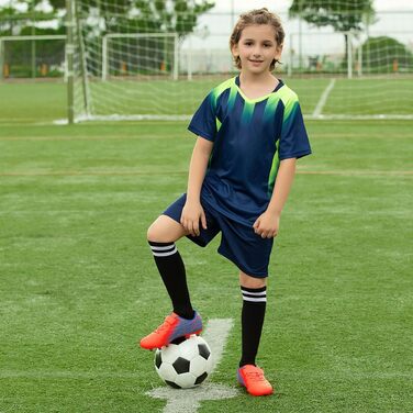 Дитячі футбольні бутси JABASIC Firm Ground для хлопчиків та дівчаток, 31 EU, помаранчеві