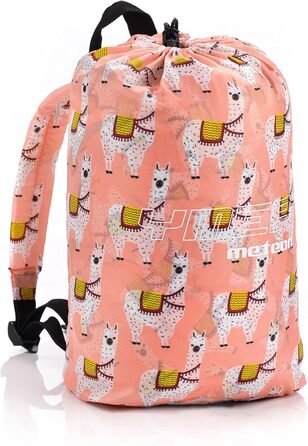 Дитячий спальний мішок Meteor Premium Kinder Ultraleicht - ультралегкий, для кемпінгу та подорожей, з рюкзаком (Лама)