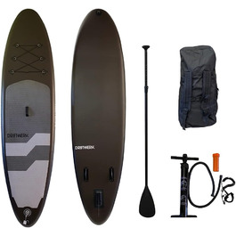 Надувна SUP-дошка Driftwerk Nautic, комплект, бордова (коричнева)