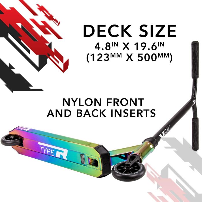 Трюковий самокат Root Industries Type R Unisex для дорослих, Rocket Fuel, універсальний розмір