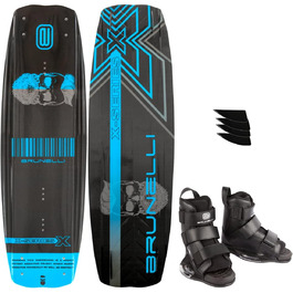 Комплект вейкборду Brunelli Carbon 138 см з кріпленнями