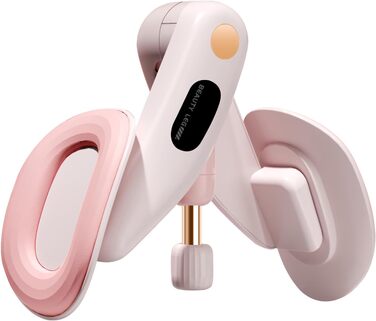 Тренер для впрас для тазового дна для жінок, обладнання для тренування тазового дна, тренажер для тазового дна, безпечне обертання на 360°, плавне регулювання ваги 7-16 кг, обладнання для фітнесу вдома, зелений без лічильника (рожевий без лічильника)