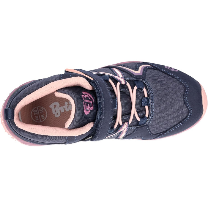 Трекінгові черевики Brütting для дівчаток, 29 EU, темно-синій та рожевий