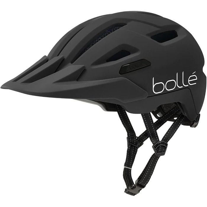 Велошолом Bollé STANCE CROSS з козирком, чорний, для міських і гірських велосипедів, розмір S