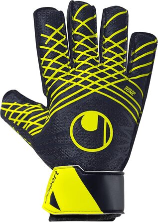 Воротарські рукавички Uhlsport Prediction Starter Soft для дітей та дорослих, розмір 5.5, сині/білі/жовті